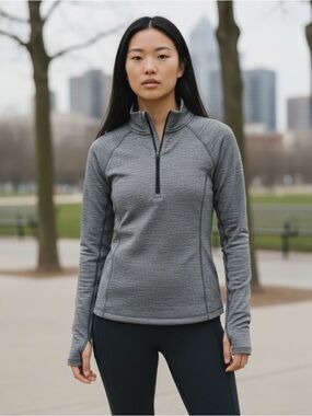 LG Heather Gray Athletic Pullover